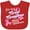 Red, variant on Inktastic For My Great Grandma-breast Cancer Awareness Boys or Girls Baby Bib