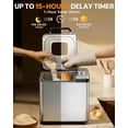 thumbnail image 5 of Bread Maker 2 lb Stainless Steel 17 in 1 Automatic Settings Non Stick Pan Low Noise Bestseling, 5 of 6