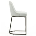 thumbnail image 5 of Set of 2 Ayane White Boucle Fabric Dining Chair with Iron Legs, 5 of 6