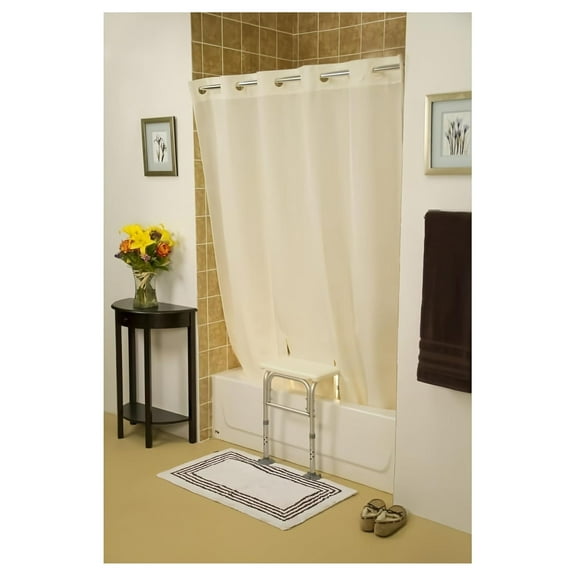 Transfer Shower Curtain Beige