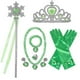 thumbnail image 1 of Disfraz de campanilla para niñas, trajes de Cosplay de hada de las flores de 2 a 10 años, vestido de princesa verde de carnaval para niños, regalo de cumpleaños para niños, 1 of 2