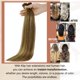 thumbnail image 4 of Extensiones de cabello Full Shine Balayage Ktip Human Hair 50 g, 4 of 9