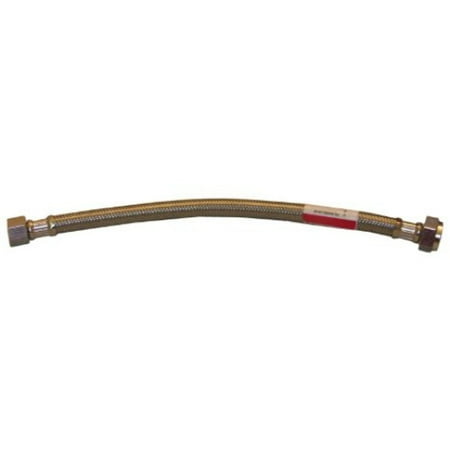 inch compression lasco braided pipe supply iron stainless steel female line