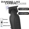 thumbnail image 3 of Recortadora suprema Vader ST3778 | Barber Liner Recortadora de barba para hombre (tiempo de funcionamiento de 210 minutos) Cortapelos inalámbricos DLC T Blade | Negro, 3 of 5