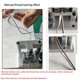 thumbnail image 3 of Máquina de alambre, extractor eléctrico, pelador automático de cables de cobre con manivela manual, palanca manual, 3 of 5