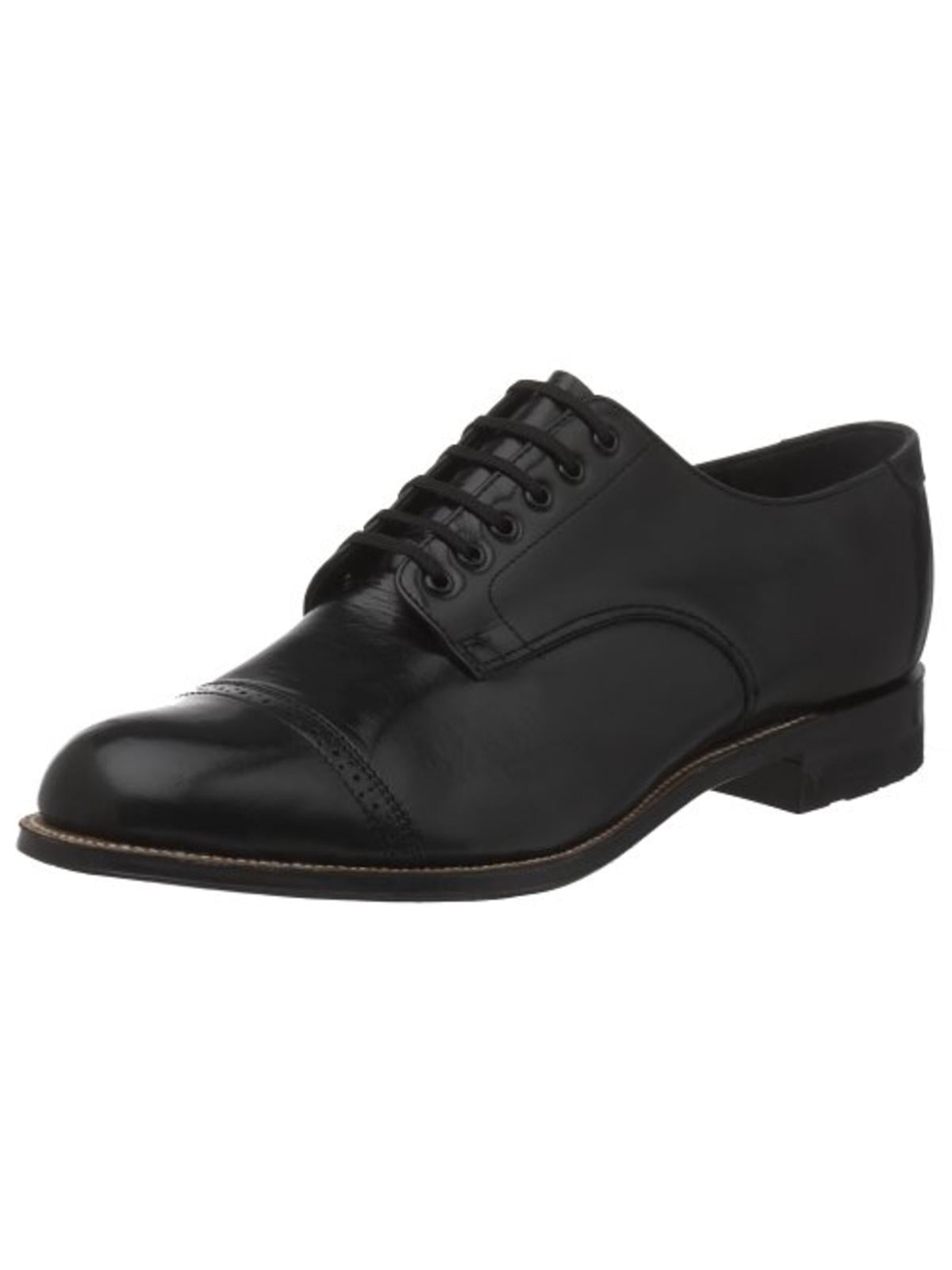 Stacy Adams Barringer Plain Toe Oxford Walking Shoes Black 