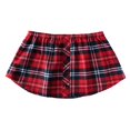 thumbnail image 1 of Unisex Adjustable Layering Fake Lower Sweep Set Skirt Half-Length Splitting A Version Hem Skirt Undershirt, 1 of 6