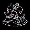 thumbnail image 2 of Vickerman 16" Double Bell Wire Silhouette with 35 LED Lights, 2 of 2