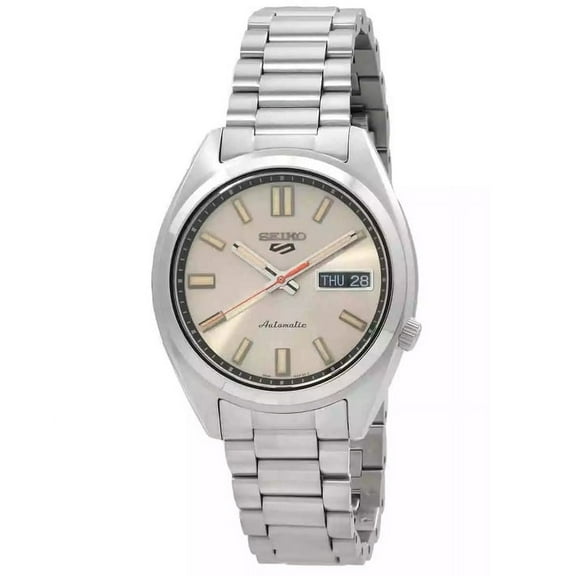 Seiko 5 Sports SNXS Automatic Ivory Dial Men's Watch SRPK91K1