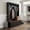 Black, variant on Farmhouse 4-in-1 Hall Tree with Storage Bench, Versatile Coat Rack with 2 Drawers, Entryway Organizer with 6 Hooks for Hallway, Living Room