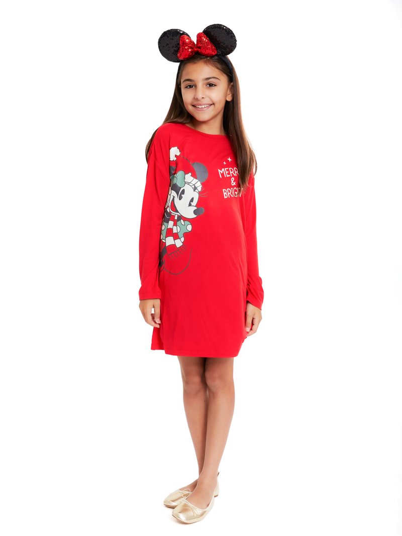 minnie mouse christmas dress Mickey and Holiday 2024 outfits! have Disney themed outfit that is sure to delight kids of all ages Minnie Mouse Girls Christmas Dress,
