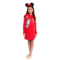 thumbnail image 5 of Minnie Mouse Girls Christmas Dress, 2-Pack, Sizes 4-12, 5 of 7