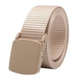 thumbnail image 1 of Cinturón de Lona para Hombre Macarena Reversible con Hebilla Deslizante 3,2 cm de An Beige, 1 of 6