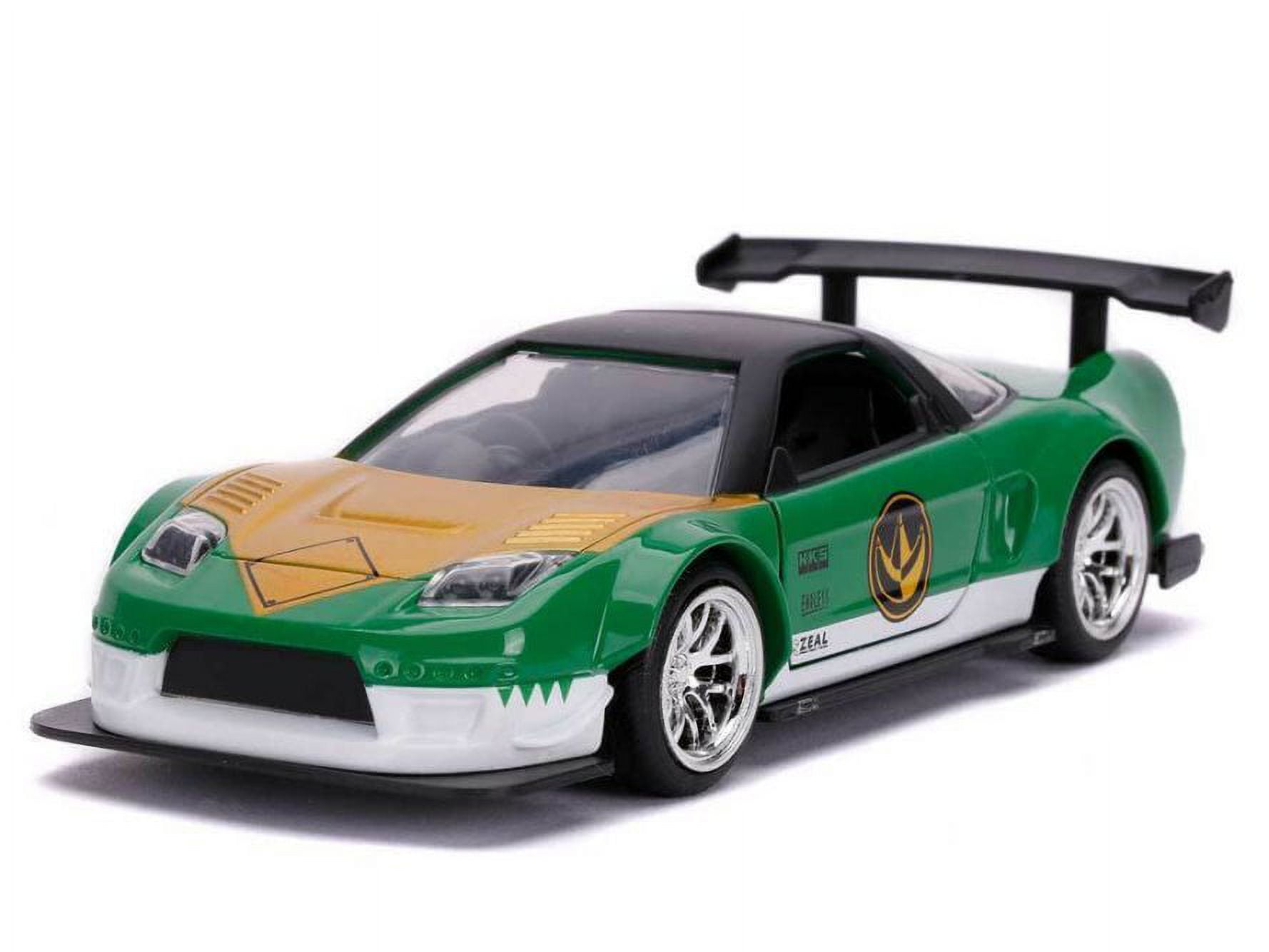 Jada Toys - 1:32 Power Rangers - 2002 Honda NSX Green Ranger Theme