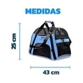 thumbnail image 3 of Transportadora para Mascotas Bluelander SHDG-1207 Pegable Color Azul, 3 of 5