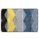 thumbnail image 1 of Felpudo interior de búfalo azul, alfombra de entrada antideslizante absorbente resistente a la suciedad, 1 of 5