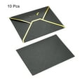 thumbnail image 3 of Unique Bargains V Flap Envelopes Luxury for Invitation Wedding Birthday Black, 3 of 5