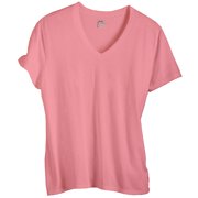 Just My Size - Women's Plus Short-Sleeve V-Neck Tee