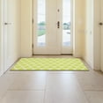 thumbnail image 3 of Ottomanson Non-Slip Hallway Runner Rug 20" x 59" Perfect for High Traffic Areas, Green Trellis, 3 of 8