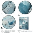 thumbnail image 3 of Designart "The Edge of the Glacier s Majesty III" Landscape & Nature Floater Framed Canvas Print, 3 of 7