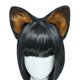 thumbnail image 5 of Diadema de pelo largo con orejas de lobo y gato, zorro, perro, disfraz de fiesta de Halloween para niñas, 5 of 5