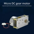 thumbnail image 5 of Motor de CC en Miniatura con Escobillas 4142-300, 3 V, Reducción Lenta, Pequeño Motor con Regulación de Velocidad, 101 RPM, 5 of 5