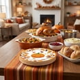 thumbnail image 5 of 20 Pcs Thanksgiving Disposable Paper Plates,Autumn Pumpkin Maple Leaf Pattern Decor Plate for Livingroom Picnic Holiday Gathering, 5 of 6
