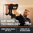 thumbnail image 2 of Clavadora inalámbrica WORX Nitro 20V 18GA WX842L PowerShare, 2 of 9