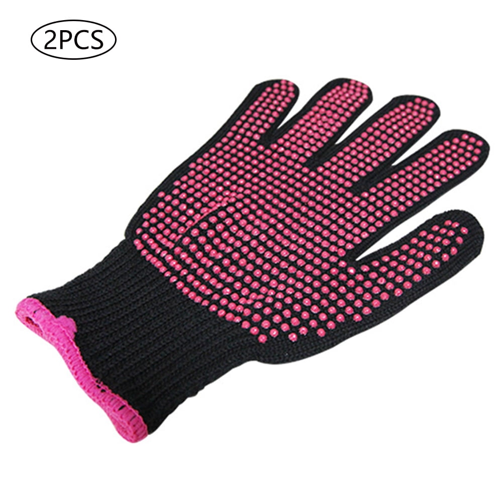 Akoyovwerve 2PCS HeatInsulating High Temperature Gloves Hairdresser