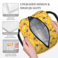 thumbnail image 3 of Rocae Honeycombs for Leakproof Lunch Box for Adults, Wide Opening Lunch Tote Bag, Reusable Lunch Cooler Bag, 3 of 6