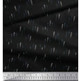 thumbnail image 3 of Soimoi Black Cotton Duck Fabric Arrows Arrow Print Fabric by the Yard 42 Inch Wide, 3 of 3