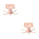 thumbnail image 3 of Colgador de Cocina Advancent Giratorio 360 Grados 6 Garras Rosa 2Conjunto, 3 of 6