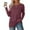 Wine(womens tops), variant on ZHYou Womens Long Sleeve Oversized T-Shirts,Crew Neck,Soft,Comfortable,Stretchy,Loose Fit,Casual Tops,Black,Size 2XL
