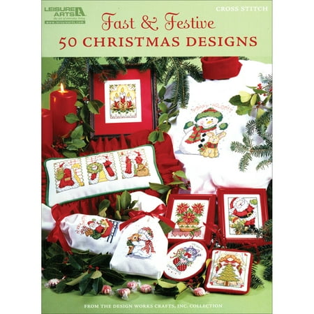Leisure Arts-Fast & Festive: 50 Christmas Designs