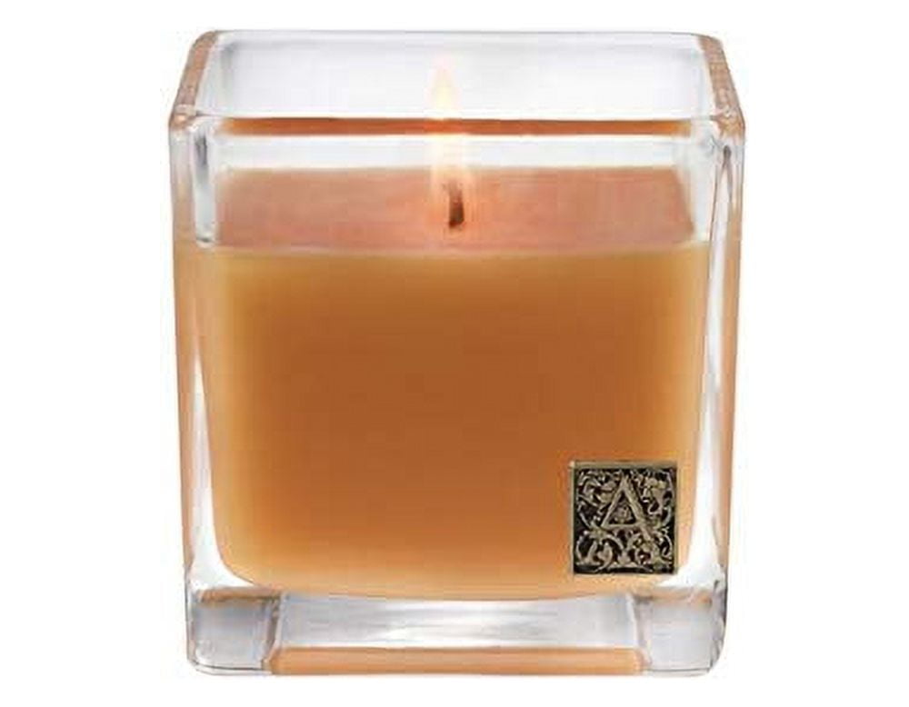 VALENCIA ORANGE Aromatique Cube 12 oz Glass Scented Jar Candle