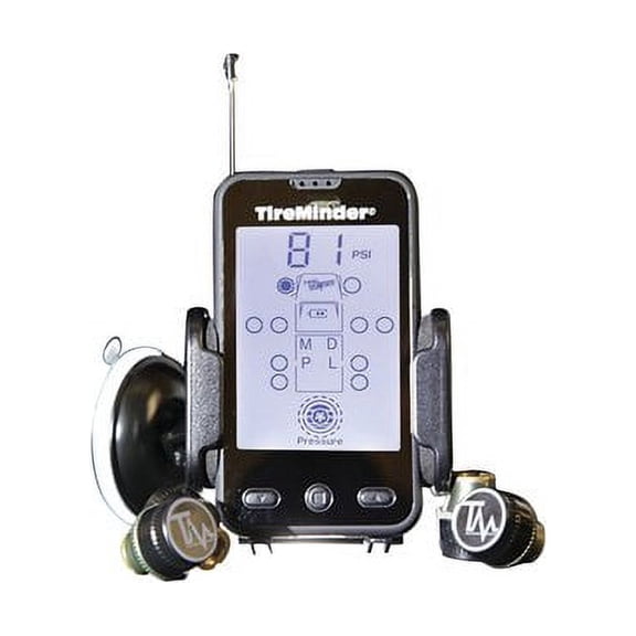 Minder Research TireMinder Tire Pressure Monitoring System with 6 Transmitters