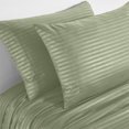 thumbnail image 4 of Home Savings Items!Kyusrd Four Piece Fitted Sheet Set Bed Sheet Home Textile Solid Color Imitation Satin, 4 of 6