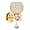 03-Gold, variant on GUSTELL Slim Wall Sconce Set of 2 White Fabric Shades Wall Sconce Hardwired Indoor Wall Light Column Stand Bedroom Wall Lamps Bathroom Vanity Light Fixture, Black