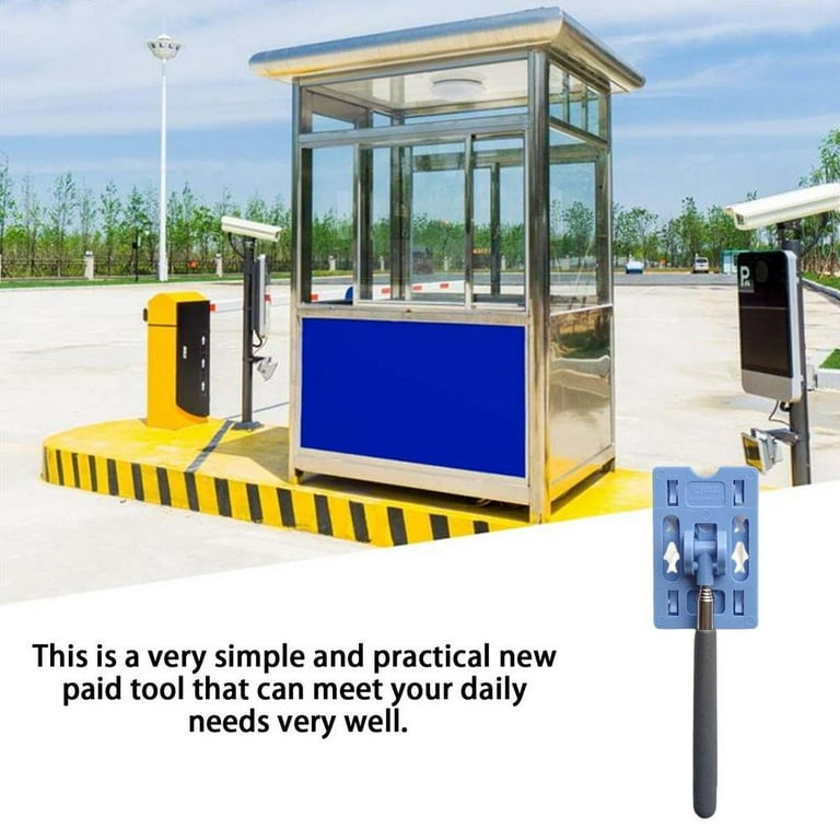 DE102013008924B4 - Parking card holder on telescopic pole with which the  parking card in the parking garage can be guided easier when entering and  exiting the machine. - Google Patents