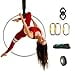 thumbnail image 3 of Complete Lyra/Aerial Hoop/Aerial Rings Set,Include lyra,carabiners, Swivel, and spanset (37"(95), Tabless), 3 of 4
