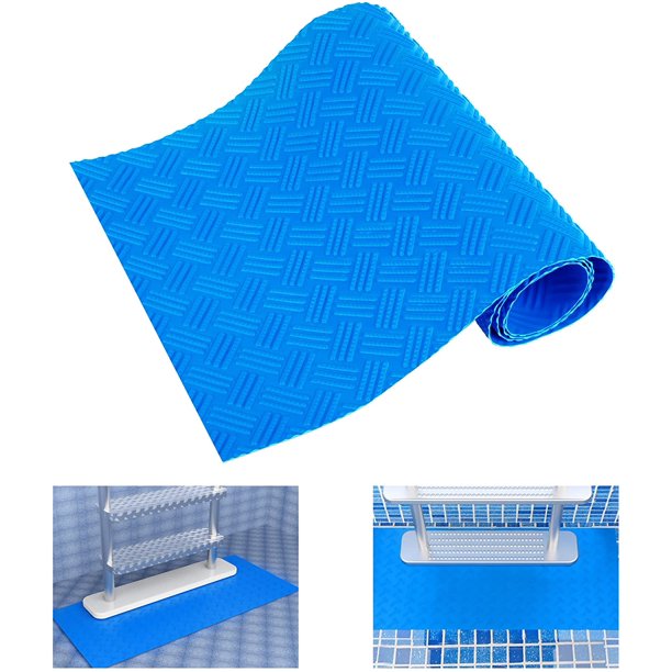 LONGRV Pool Ladder Pad 9"x36" NonSlip Pool Step MatProtective