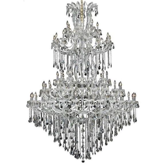 Elegant Lighting Maria Theresa 72" 84 Light Royal Crystal Chandelier