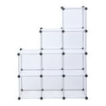 thumbnail image 6 of Topcobe Cube Storage Organizer, Book Shelf 9 Cube Storage Unit for Clothes, Plastic Cube Storage Shelves for Bedroom Living Room Office, White, 6 of 7