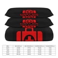 thumbnail image 2 of 3 Pcs Soft Bedding Set, Includes 1 Duvet Cover with Zipper And 2 Pillow Shams,FIRST AID Queen(90"×90"), 2 of 8