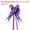 Purple, variant on Uxcell 8" Pull Bows Gift Wrapping Pull Bow Heart Pattern Baskets Present Bows Knot Ribbon Purple 100 Pcs