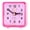 Pink, variant on Uanit Brightly Colored Transparent Silent Desk Alarm Clock - Precise Quartz Movement Non-ticking Clock for Bedroom, Office & Nightstand, Compact and Portable