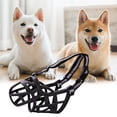 thumbnail image 3 of shenmeida Dog Muzzle Dogs, Prevents Chewing and Biting, Basket Allows Panting and Drinking-Comfortable, Adjustable, Lightweight, Durable, 3 of 7