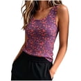 thumbnail image 2 of uublik Women's Thermal Shirts Fleece Pullover Sleeveless Undershirt Tops Warm Winter Base Layer Coffee, 2 of 7