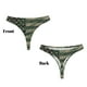 thumbnail image 3 of Fotbe Jungle Green Camo USA Flag Tanga Sin Costuras para Mujer con Estampado – Panties Invisibles, Transpirables y Cómodos para Uso Diario-X-Large, 3 of 6