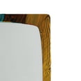 thumbnail image 2 of Ambesonne Golf Fitted Sheet, Back View of Golfer Man Wooden, Queen Size, Blue and Pale Blue, 2 of 2